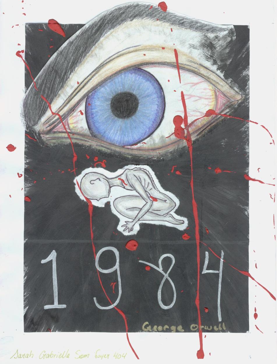 1984 george orwell by azndarkchild